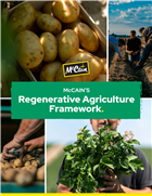 Cadre d'agriculture régénérative de McCain