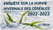 Enquête sur la survie hivernale des céréales 2022-23