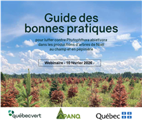 Webinaire sur le Guide des bonnes pratiques pour lutter contre Phytophthora abietivora