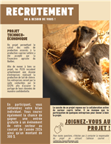 Recrutement de producteurs dans le cadre de la réalisation d'un portrait technico-économique du secteur caprin laitier