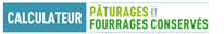 Calculateur - Pâturages et fourrages conservés en production bovine