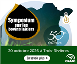 Symposium sur les bovins laitiers