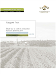 Rapport final - Étude sur le coût de production Pommes de terre 2014