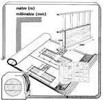 La construction en métrique - Feuillet technique et plan 9010