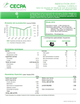 Indexation 2017 Canola