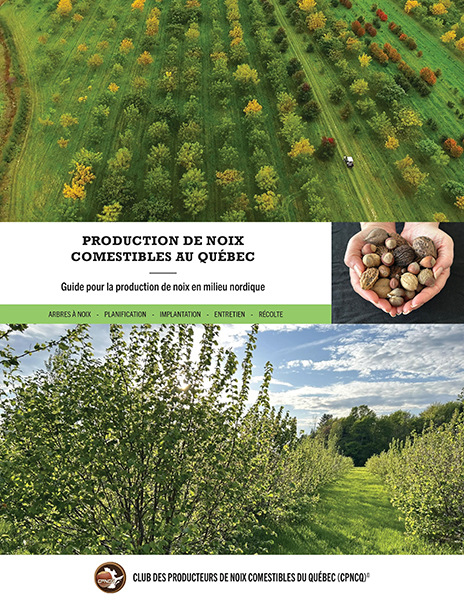 Production de noix comestibles au Québec : Guide pour la production nucicole en milieu nordique