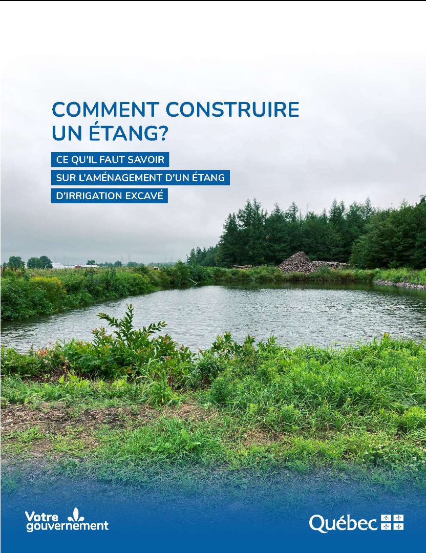 Comment construire un étang? Ce qu'il faut savoir sur l'aménagement d'un étang d'irrigation excavé