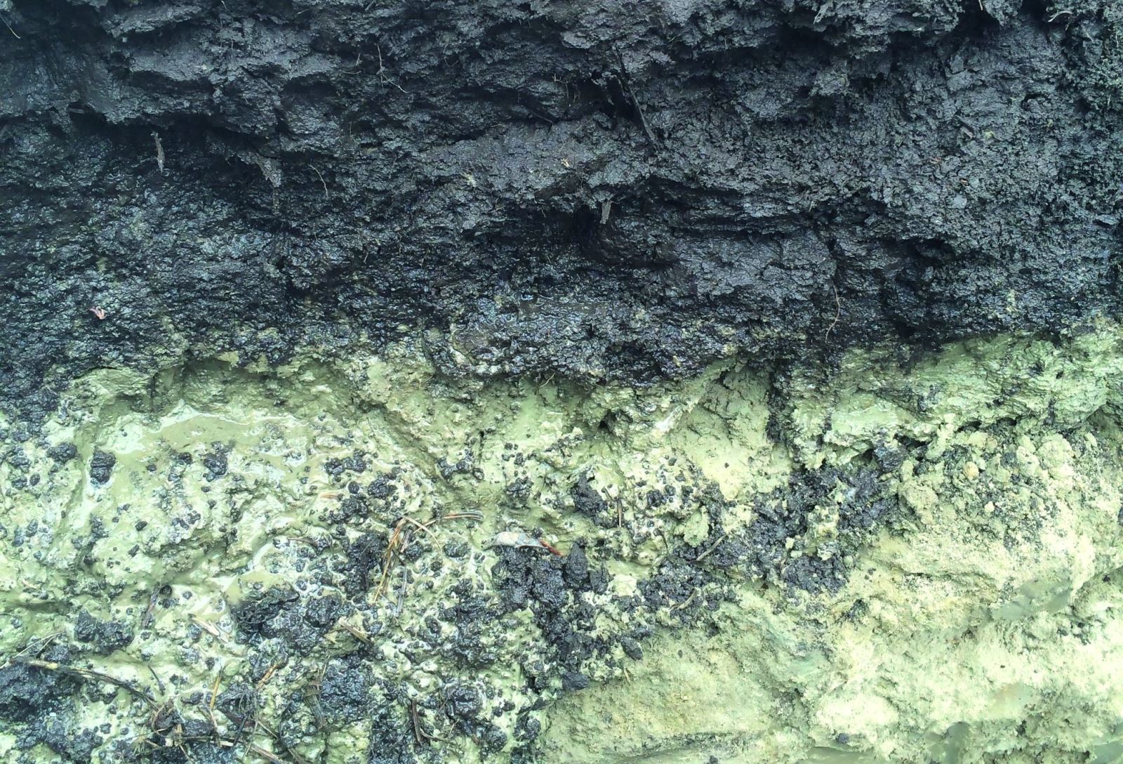 Écoulement hypodermique. Photo :Jean-Christophe Hébert, Logiag.